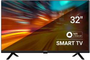 Телевизор 32" SUNWIND SUN-LED32XS300 HD черный Яндекс.ТВ