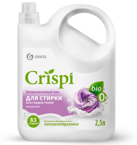 Гель для стирки GraSS всех видов тканей концентрат CRISPI 2,5л