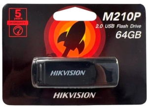 Карта USB2.0 64 GB Hikvision HS-USB-M210P/64G черный