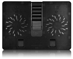 Подставка для ноутбука Deepcool U PAL 15.6" 390x280x28мм 26дБ 1xUSB 2x 140ммFAN 765г пластик
