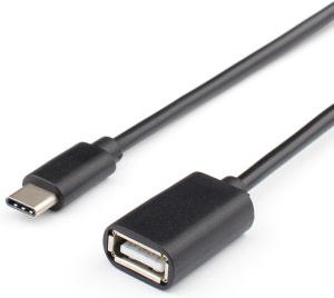 Кабель USB 2.0 A вилка - Type-С 0.1 м Atcom AT4716 OTG