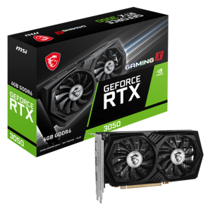 Видеокарта RTX 3050 6 Gb MSI GeForce RTX 3050 GAMING X 6G