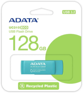 Карта USB3.2 128 GB ADATA UC310E-128G-RGN зеленый