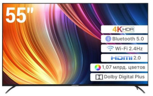 Телевизор 55" Maibenben TV 55M2UB 4K Ultra HD 60Hz черный