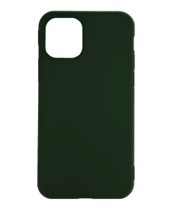 Бампер Apple IPhone 12 mini ZIBELINO Soft Case темно-зеленый