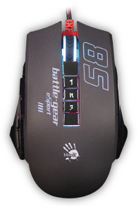 Мышь A4 Bloody P85 Sport черный (5000dpi) USB2.0 (8but)