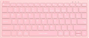 Клавиатура A4 Fstyler FBX51C розовый