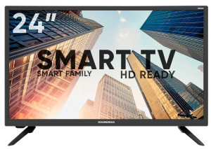 Телевизор 24" SOUNDMAX SM-LED24M09S SMART