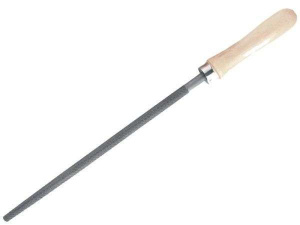 Напильник СИБРТЕХ с деревянной ручкой круглый 250 мм (16129)