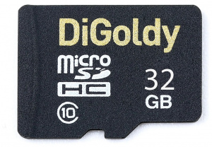 Карта micro-SD 32 GB DIGOLDY class10