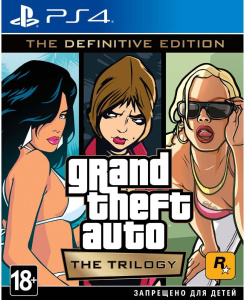 Игра PS4 Grand Theft Auto: The Trilogy. The Definitive Edition