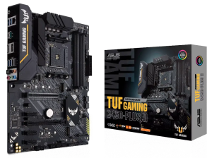 М/П SOC-AM4 Asus TUF GAMING B450-PLUS II Soc-AM4 AMD B450 4xDDR4 ATX AC`97 8ch(7.1) GbLAN RAID