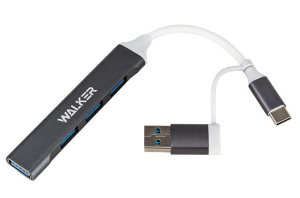 Коммутатор USB 2.0 WALKER WHUB-11