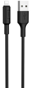 Кабель USB 2.0 A вилка - 8pin 1 м HOCO X25 Black