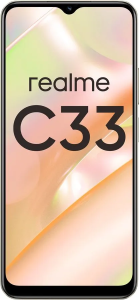 Сотовый телефон REALME C33 128Gb золотистый