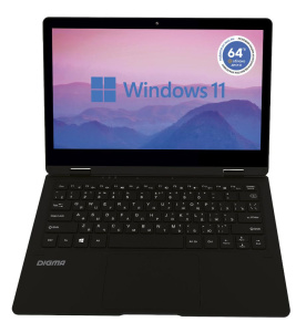 Ноутбук 11.6" Digma EVE 11 C421Y Cel N4020C/4Gb/eMMC128Gb/W11HML64