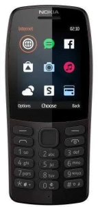 Сотовый телефон Nokia 210 DS Black