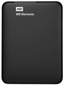 HDD USB 1Tb WD WDBUZG0010BBK-WESN Elements 2.5" черный USB3.0