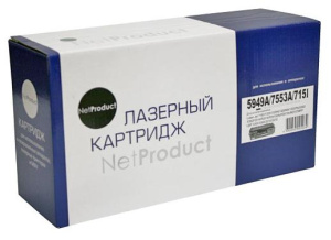 Картридж-тонер HP LJ 1160/1320/P2015/Canon 715 NetProduct Q5949A/Q7553A универс., 3K