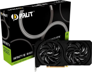 Видеокарта PALIT RTX4060 INFINITY 2 8G (NE64060019P1-1070L)