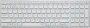Клавиатура Rapoo E9700M DARK WHITE  белый USB беспроводная BT