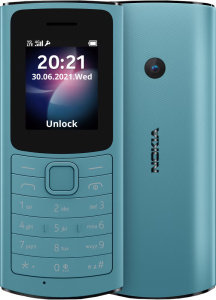 Сотовый телефон Nokia 110 4G DS Aqua Blue