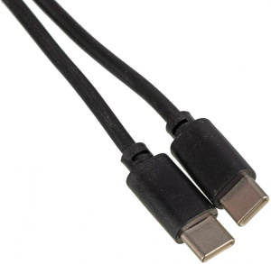 Кабель USB 2.0 Type C- Type C 3 м NoName черный