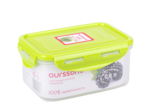 Посуда OURSSON CP0803S/GA прямоуг. 0,8л