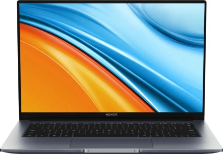 Ноутбук 14" Honor MagicBook Ryzen 5 5500U/16GB/SSD 512 GB/AMD Radeon Graphics/NoOS (5301AFWF) серый