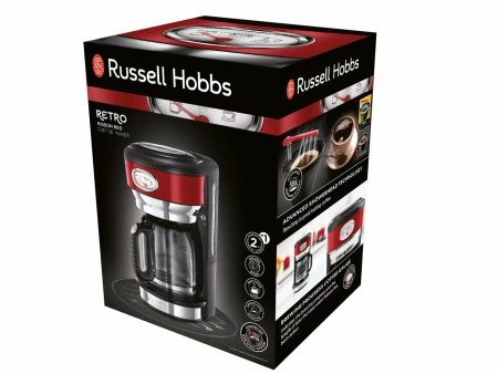 Кофеварка Russell Hobbs Retro Ribbon Red 21700-56