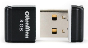 Карта USB2.0 8 GB OLTRAMAX mini 50 черный