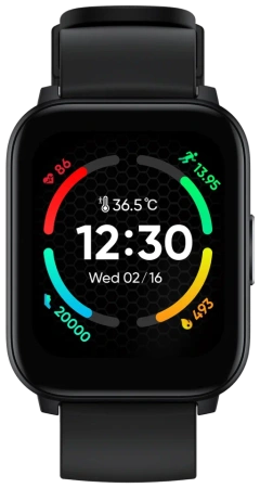 Смарт-часы Realme Watch S100 черный рем.черный