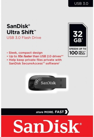 Карта USB3.0 32 GB SanDisk Ultra Shift USB 3.0 (SDCZ410-032G-G46)