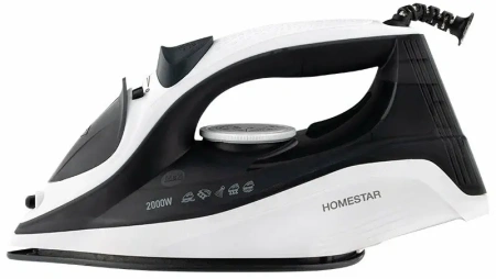 Утюг HOMESTAR HS-4009 белый/черный