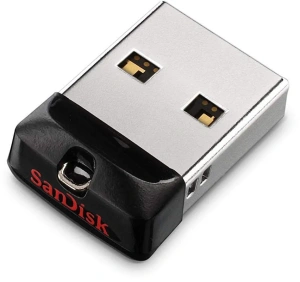 Карта USB2.0 64 GB Sandisk Cruzer Fit SDCZ33-064G-G35 черный