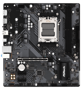 М/П SOC-AM5 Asrock A620M-HDV/M.2 AMD A620 2xDDR5 mATX AC`97 8ch(7.1) GbLAN RAID+HDMI