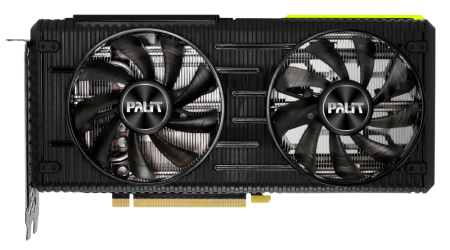 Видеокарта Palit PCI-E 4.0 PA-RTX3060Ti DUAL OC 8G V1 LHR NV RTX3060Ti 8192Mb 256 GDDR6 1410/14000/H NE6306TS19P2-190AD