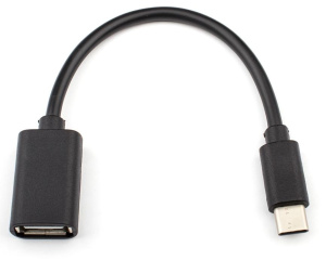 Кабель USB 2.0 A вилка - Type-С 0.1 м Atcom AT4716 OTG