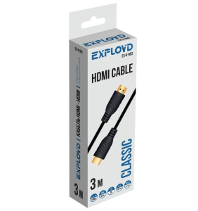 Кабель HDMI - HDMI 3 м EXPLOYD EX-K-993