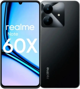 Сотовый телефон REALME Note 60х 3/64Gb черный 