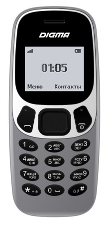 Сотовый телефон Digma Linx A105N DS серый
