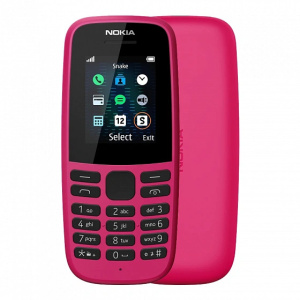 Сотовый телефон Nokia 105 DS Pink