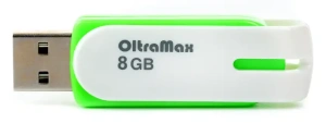 Карта USB2.0 8 GB OLTRAMAX 220 зеленый