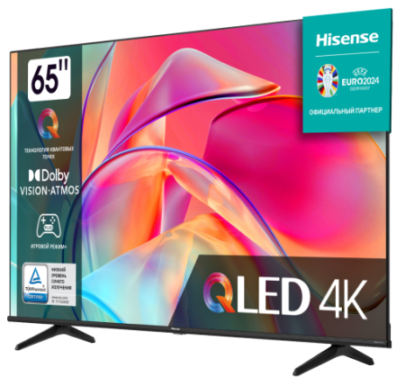 Телевизор 65" HISENSE QLED 65E7KQ SMART TV