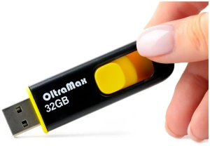 Карта USB2.0 32 GB OLTRAMAX 250 желтый