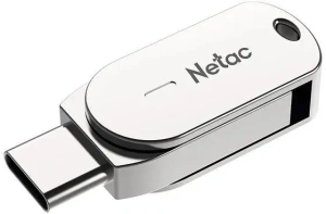 Карта USB3.0 64 GB NETAC U785C NT03U785C-064G-30PN серебристый 