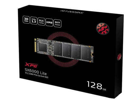 SSD М.2 128Gb A-Data XPG PCI-E x4 128Gb ASX6000LNP-128GT-C SX6000 Lite M.2 2280