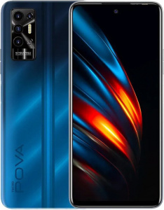 Сотовый телефон TECNO POVA 2 (LE7N) 128GB Energy Blue/синий