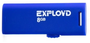 Карта USB2.0 8 GB EXPLOYD 580 синий