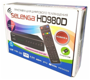 Приставка цифровая Selenga HD980D